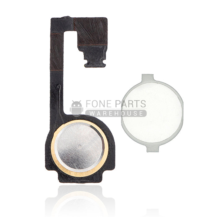 For IPhone 4 Replacement Home Button Flex With Button [White]