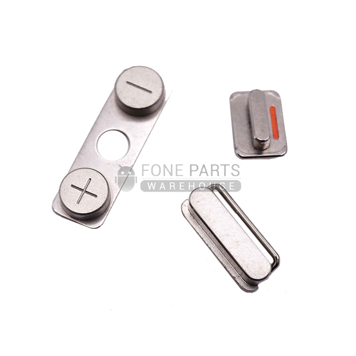 For IPhone 4 Replacement 3 Piece Button Set