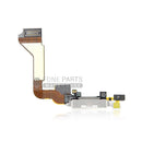 For IPhone 4 Replacement Charge Port with Flex [White]