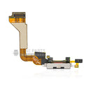 For IPhone 4 Replacement Charging Port With Flex [Black]