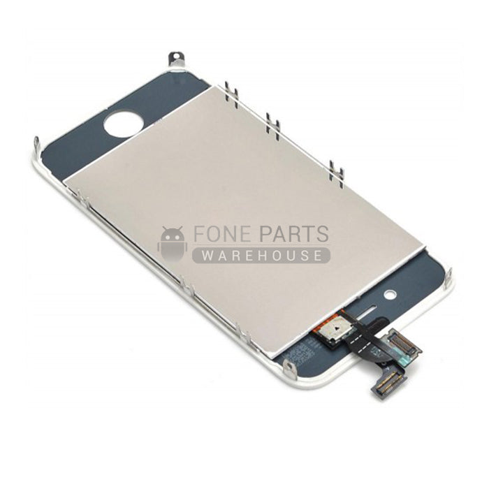 For IPhone 4 Replacement LCD Screen Assembly with Touch Digitizer and Frame High Quality [White]