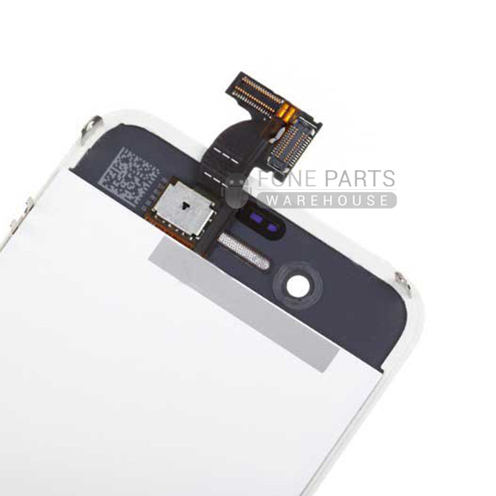 For IPhone 4 Replacement LCD Screen Assembly with Touch Digitizer and Frame High Quality [White]