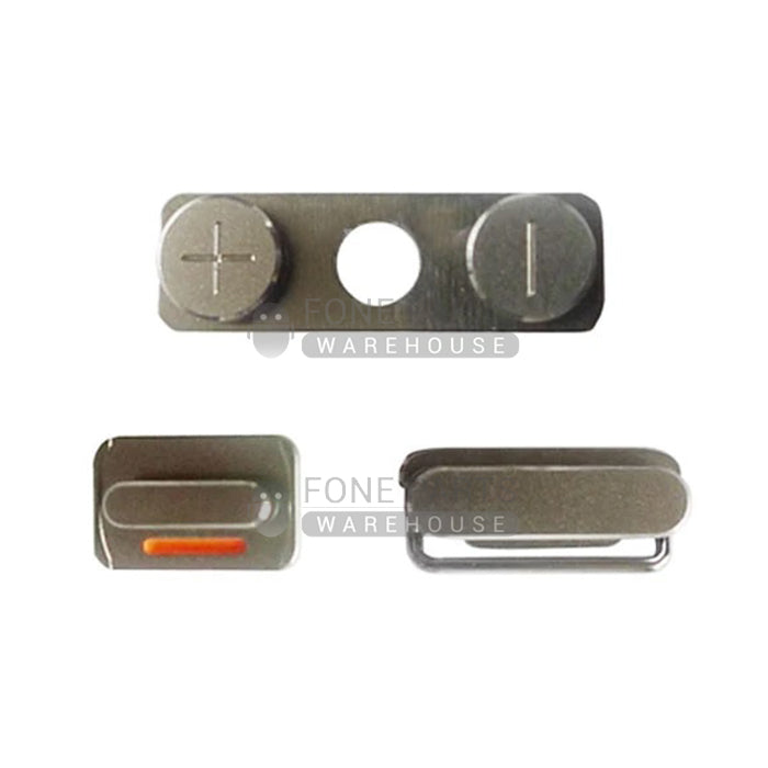 For IPhone 4S Replacement 3 Piece Button Set