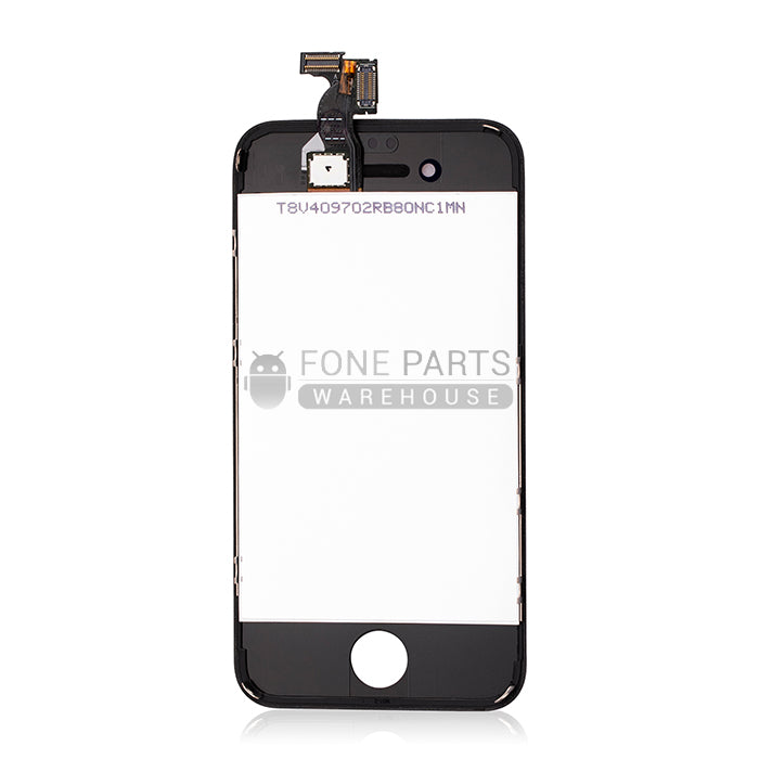 For IPhone 4S Replacement LCD Screen Assembly with Touch Digitizer and Frame [Black]