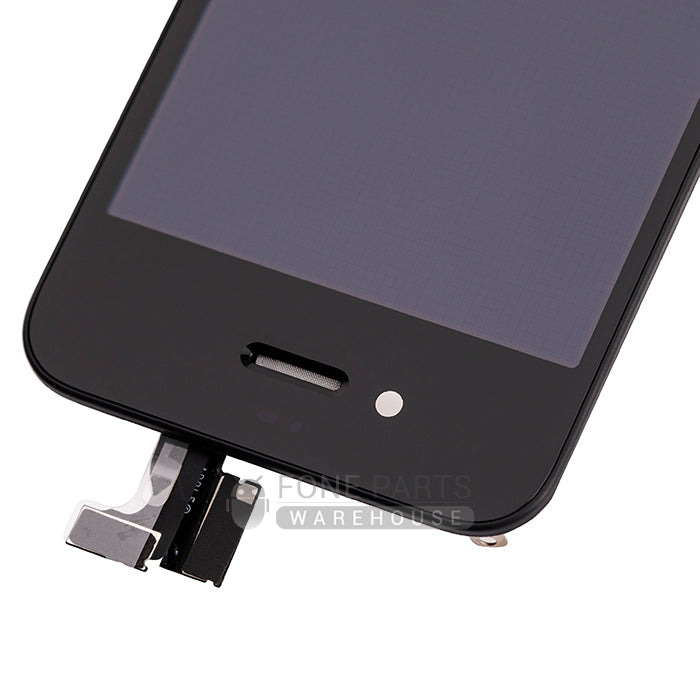 For IPhone 4S Replacement LCD Screen Assembly with Touch Digitizer and Frame [Black]