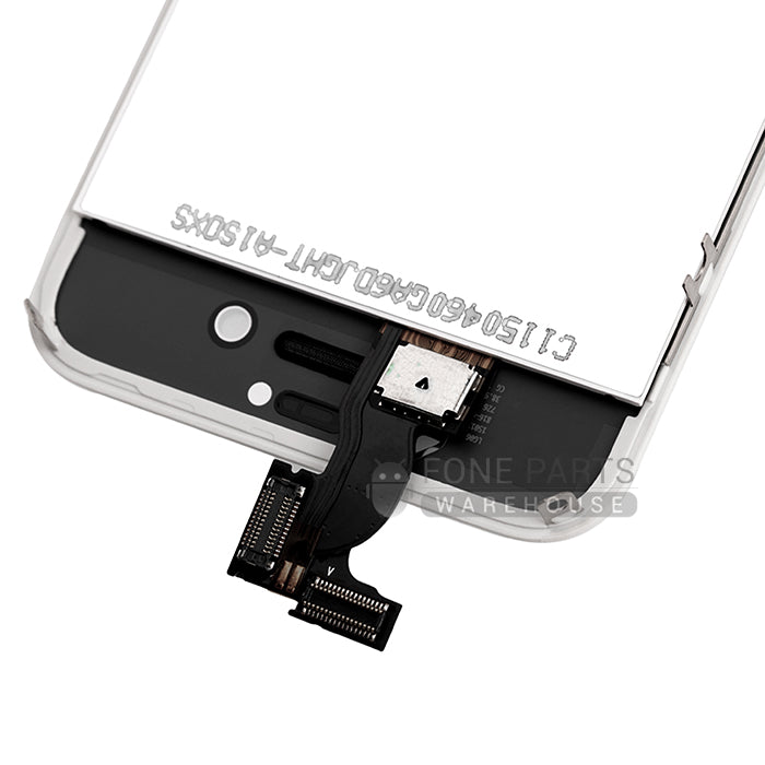 For IPhone 4S Replacement LCD Screen Assembly with Touch Digitizer and Frame [White]