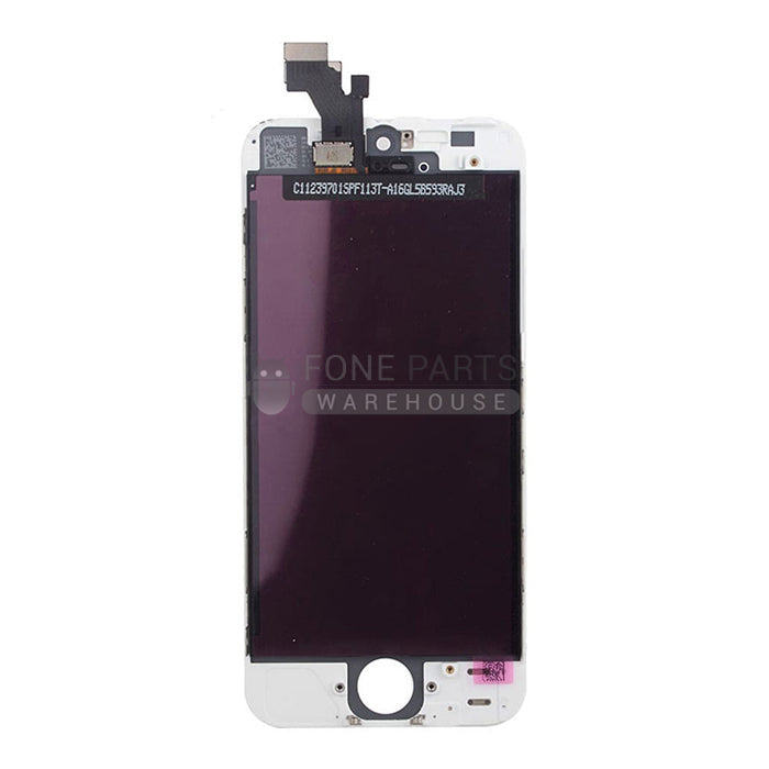 For IPhone 5 LCD Screen Assembly Genuine Refurbished [White]