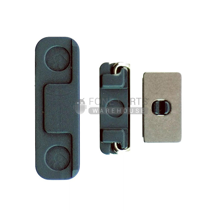 For IPhone 5 Replacement 3 Piece Button Set [Black]