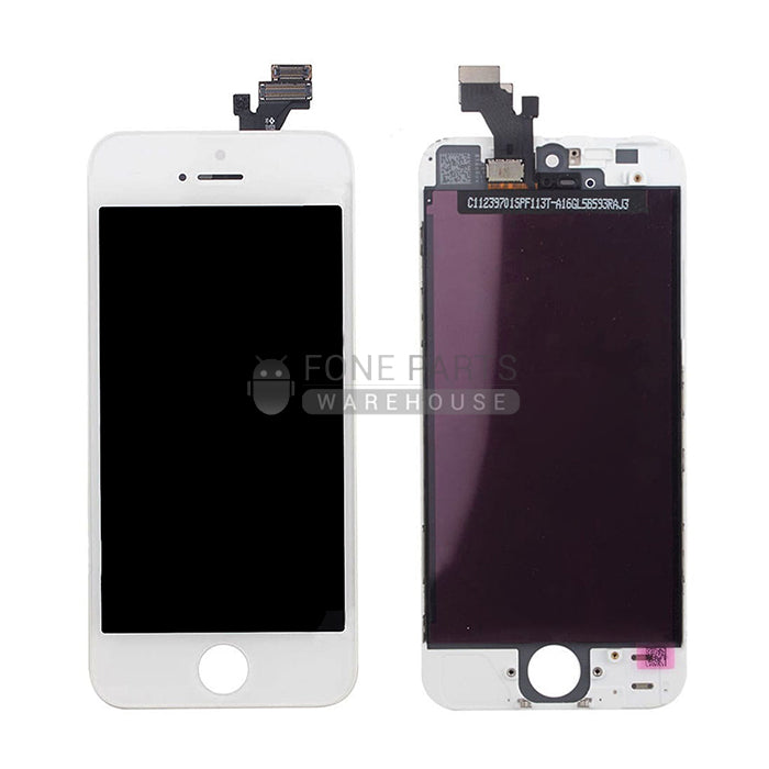 For IPhone 5 Replacement LCD Screen Assembly with Touch Digitizer and Frame [ESR][White]