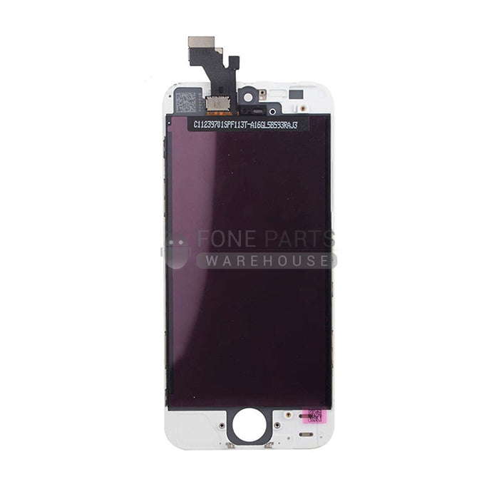 For IPhone 5 Replacement LCD Screen Assembly with Touch Digitizer and Frame [ESR][White]