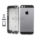 For IPhone 5S Replacement Rear Cover Housing with Side Button and Sim Tray Holder [Black]