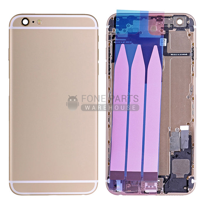 For IPhone 6 Genuine Housing With Parts & Battery in Gold [Grade A Condition Taken From 14 Days Used Phone]