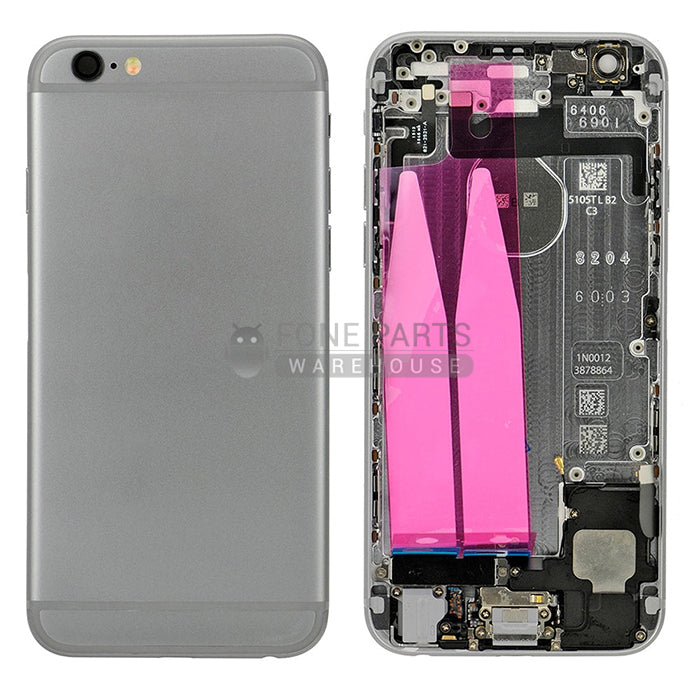 For IPhone 6 Genuine Housing With Parts & Battery in Grey [Grade A Condition Taken From 14 Days Used Phone]