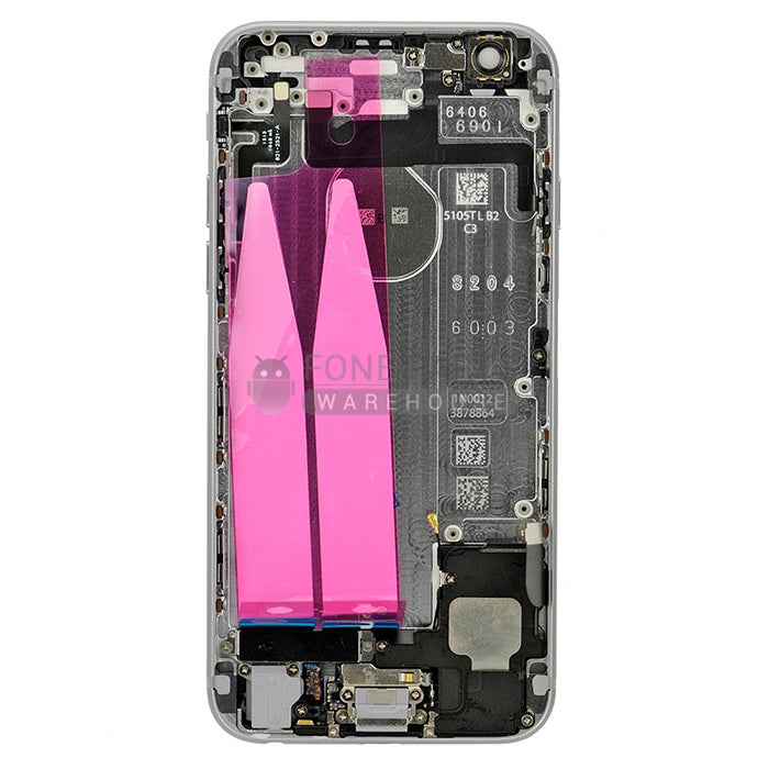 For IPhone 6 Genuine Housing With Parts & Battery in Grey [Grade A Condition Taken From 14 Days Used Phone]