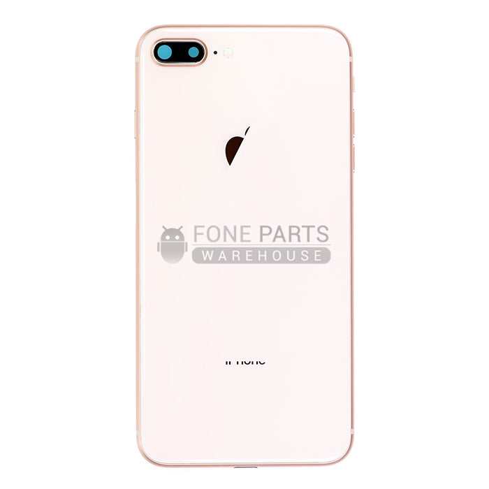 For IPhone 8 Plus Genuine Housing With Parts & Battery in [Rose Gold] [Grade A Condition Taken From 14 Days Used Phone]