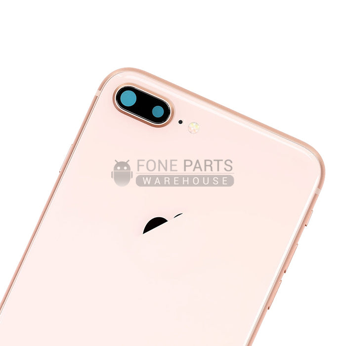 For IPhone 8 Plus Genuine Housing With Parts & Battery in [Rose Gold] [Grade A Condition Taken From 14 Days Used Phone]