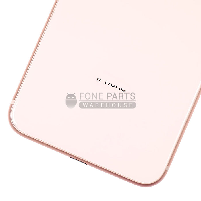 For IPhone 8 Plus Genuine Housing With Parts & Battery in [Rose Gold] [Grade A Condition Taken From 14 Days Used Phone]