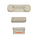 For IPhone SE Replacement 3 Piece Button Set [Gold]