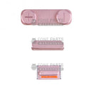 For IPhone SE Replacement 3 Piece Button Set [Rose Gold]
