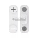 For IPhone SE Replacement 3 Piece Button Set [Silver]