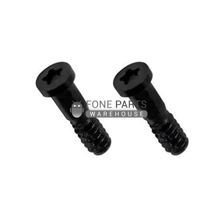 For IPhone SE Replacement Bottom Screws Pentalobe [Black] Pack of 10