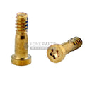 For IPhone SE Replacement Bottom Screws Pentalobe [Gold] Pack of 10