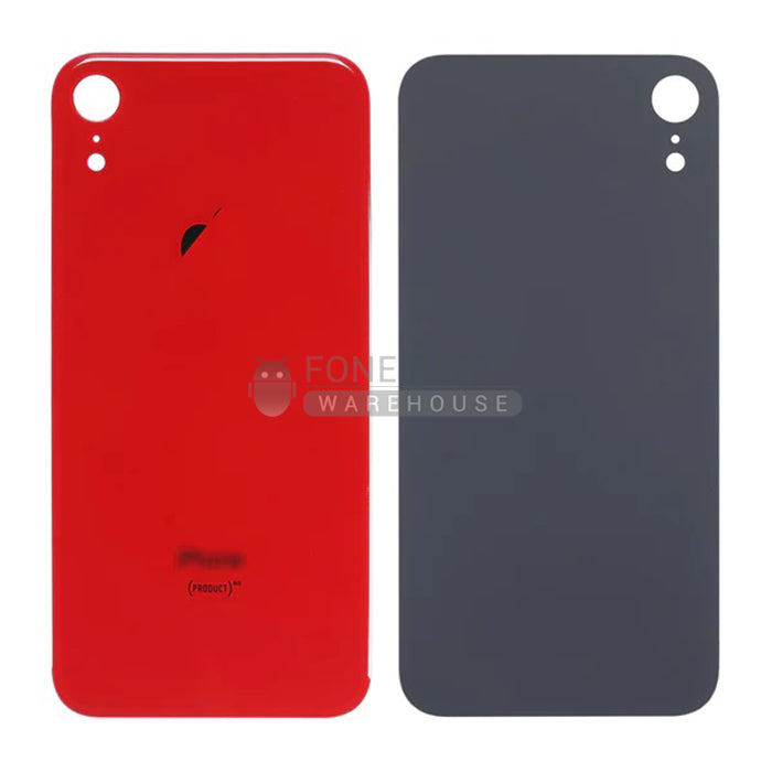 For IPhone XR Replacement Rear Cover Glass [RED]