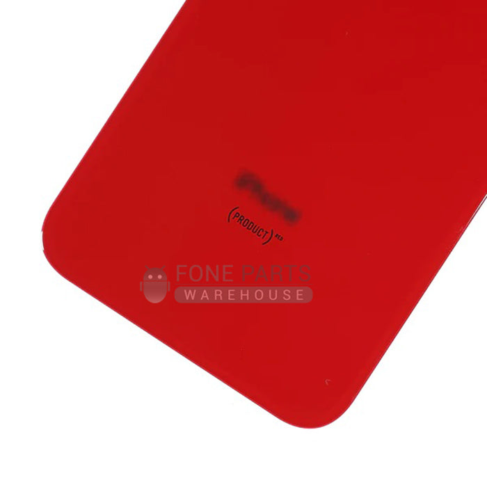 For IPhone XR Replacement Rear Cover Glass [RED]