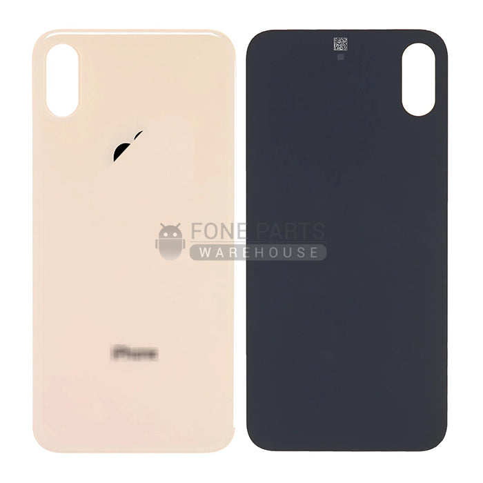 For IPhone XS Replacement Rear Cover Glass [Gold]