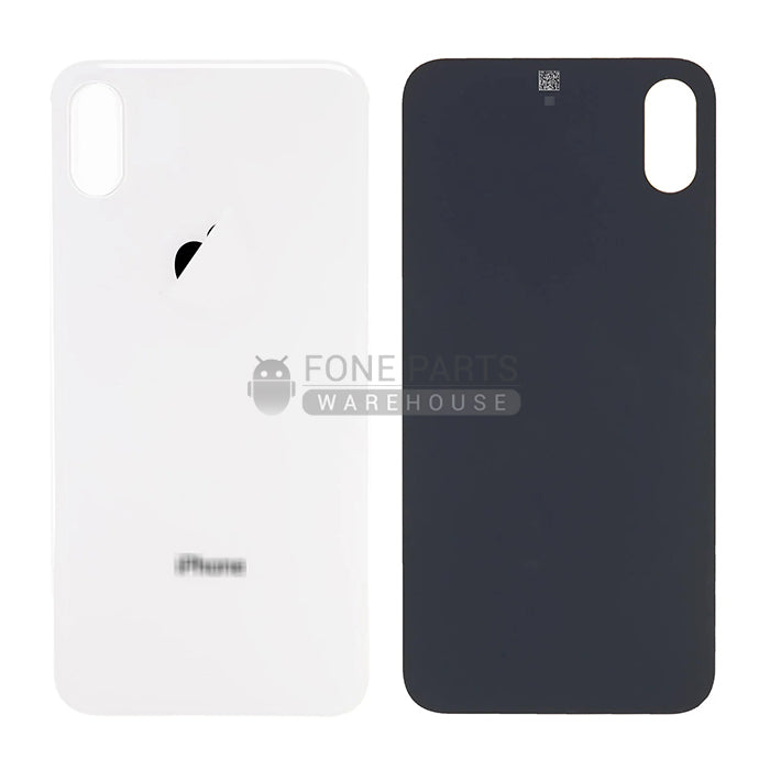 For IPhone XS Replacement Rear Cover Glass [White]