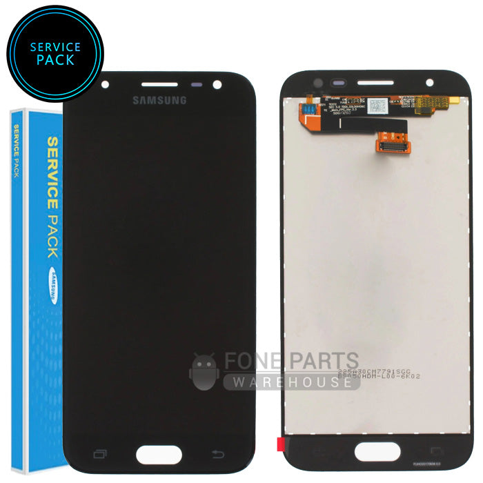 For J330 LCD Screen With Touch Digitizer Assembly (Genuine Service Pack) [Black]