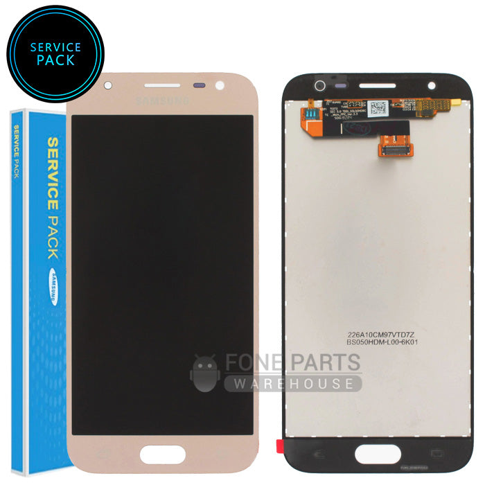 For J330 LCD Screen With Touch Digitizer Assembly (Genuine Service Pack) [Gold]