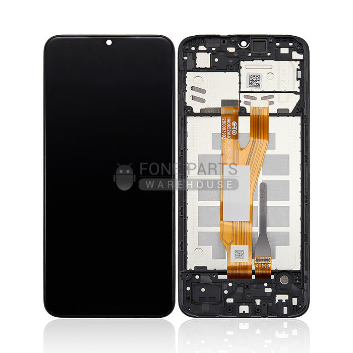 For Galaxy A03 CORE (SM-A032) LCD Screen With Touch Digitizer Assembly and Frame (OEM)