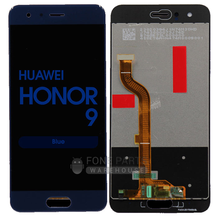 For Honor 9 Replacement Lcd Screen with Touch Digitizer Assembly in [Blue]