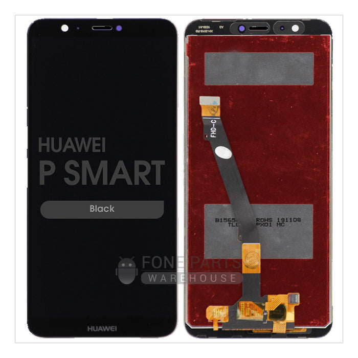 For P Smart (2018) Replacement Lcd with Digitizer Assembly in [Black]