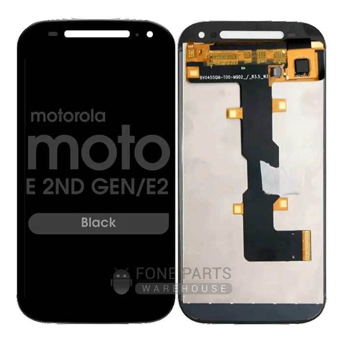 For Motorola E2 Lcd Screen and Touch Digitizer Without Frame [Black]