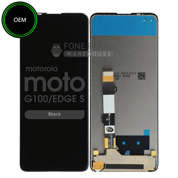 For Motorola G100 / Moto Edge S Lcd with Touch Digitizer Assembly [OEM-NEW]