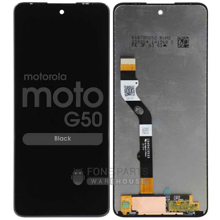 For Motorola G50 5G LCD Screen and Touch Digitizer Without Frame (Black)