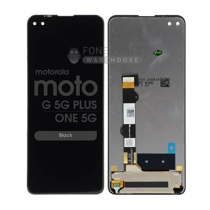 For Motorola G (5G) Plus / Moto One 5G LCD Screen and Touch Digitizer Without Frame (Black)