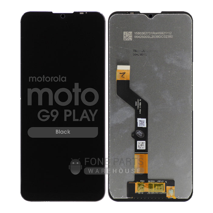 For Motorola G9 Play LCD Screen and Touch Digitizer Without Frame (Black)