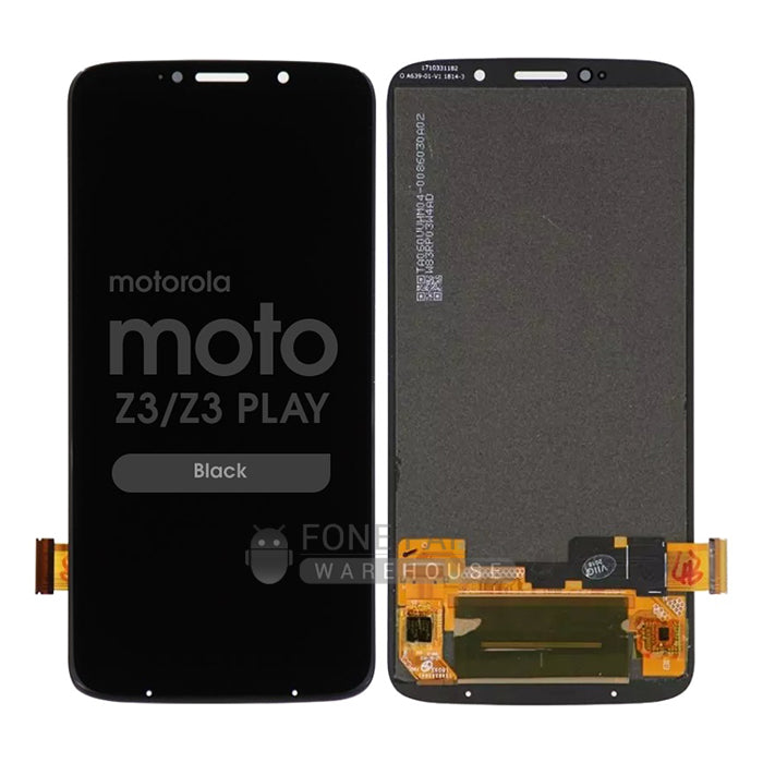 For Motorola Z3 Lcd Screen and Touch Digitizer Without Frame [Black]