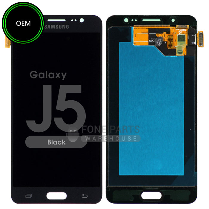 For Galaxy (J510) Replacement LCD Screen Digitizer Assembly [OEM] [Black]