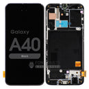 For Galaxy A40 (SM-A405) LCD Screen Touch Digitizer With Frame (Pulled Out)