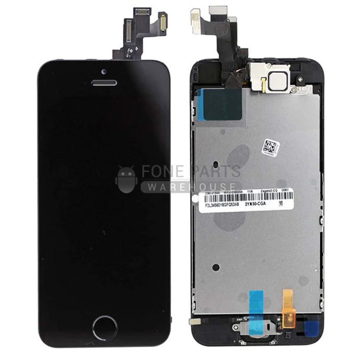 For IPhone 5S/SE Replacement LCD Screen Assembly with Touch Digitizer and Frame [ESR Pro ][Black]