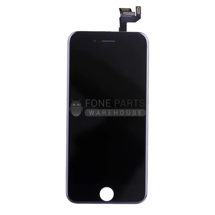 For IPhone 6S Replacement LCD Screen Assembly with Touch Digitizer and Frame [True Tone] [Black]