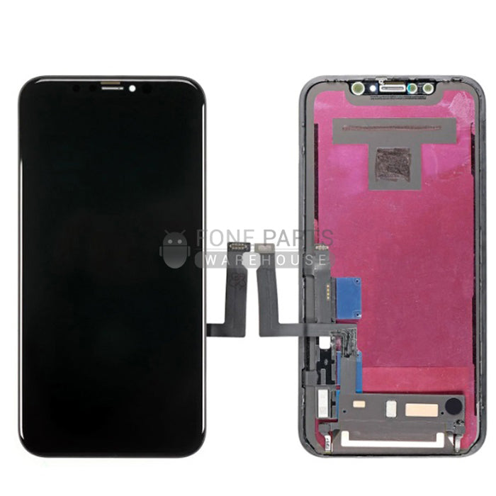 For IPhone XR Lcd Screen with Touch Digitizer And Frame [iTrust - Hard)