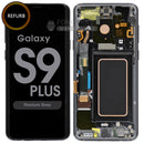 For Galaxy S9 Plus LCD Screen Digitizer Assembly Original Pulled Out With Frame [Grey]