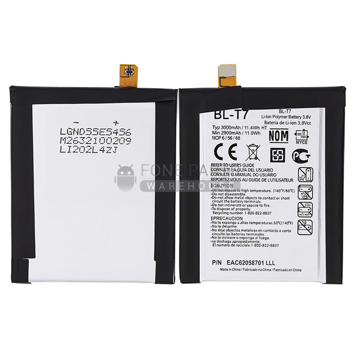 For LG G2 (D800,D802) Replacement Battery [Assemble with original IC]