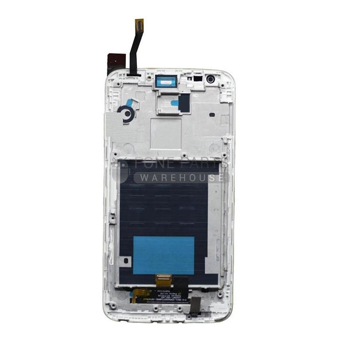 For LG G2 (D802) Lcd with Digitizer and frame Assembly in [White]