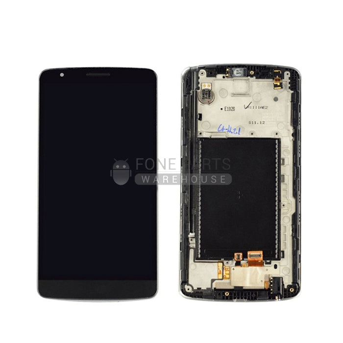 For LG G3 (D855) Lcd with Digitizer and frame Assembly in [Black]